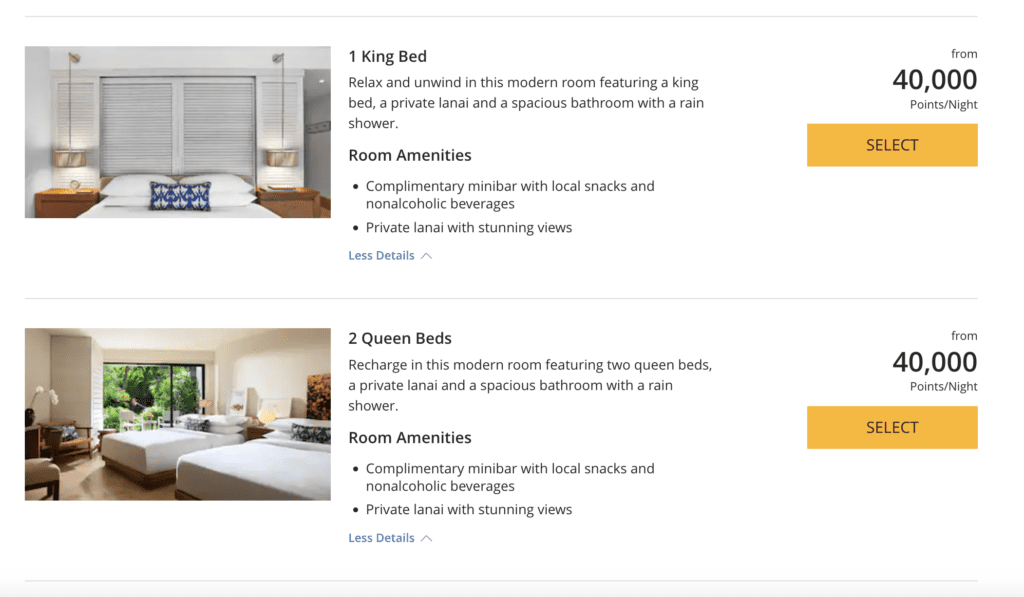 andaz wailea standard rooms