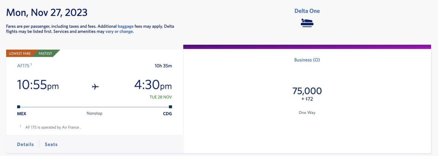 mexico city to paris