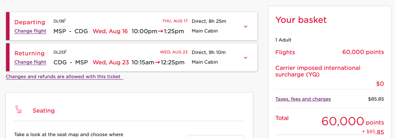 minneapolis to paris