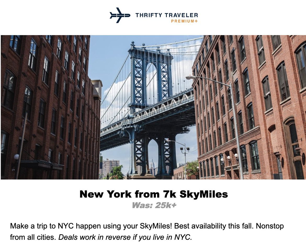New York City SkyMiles