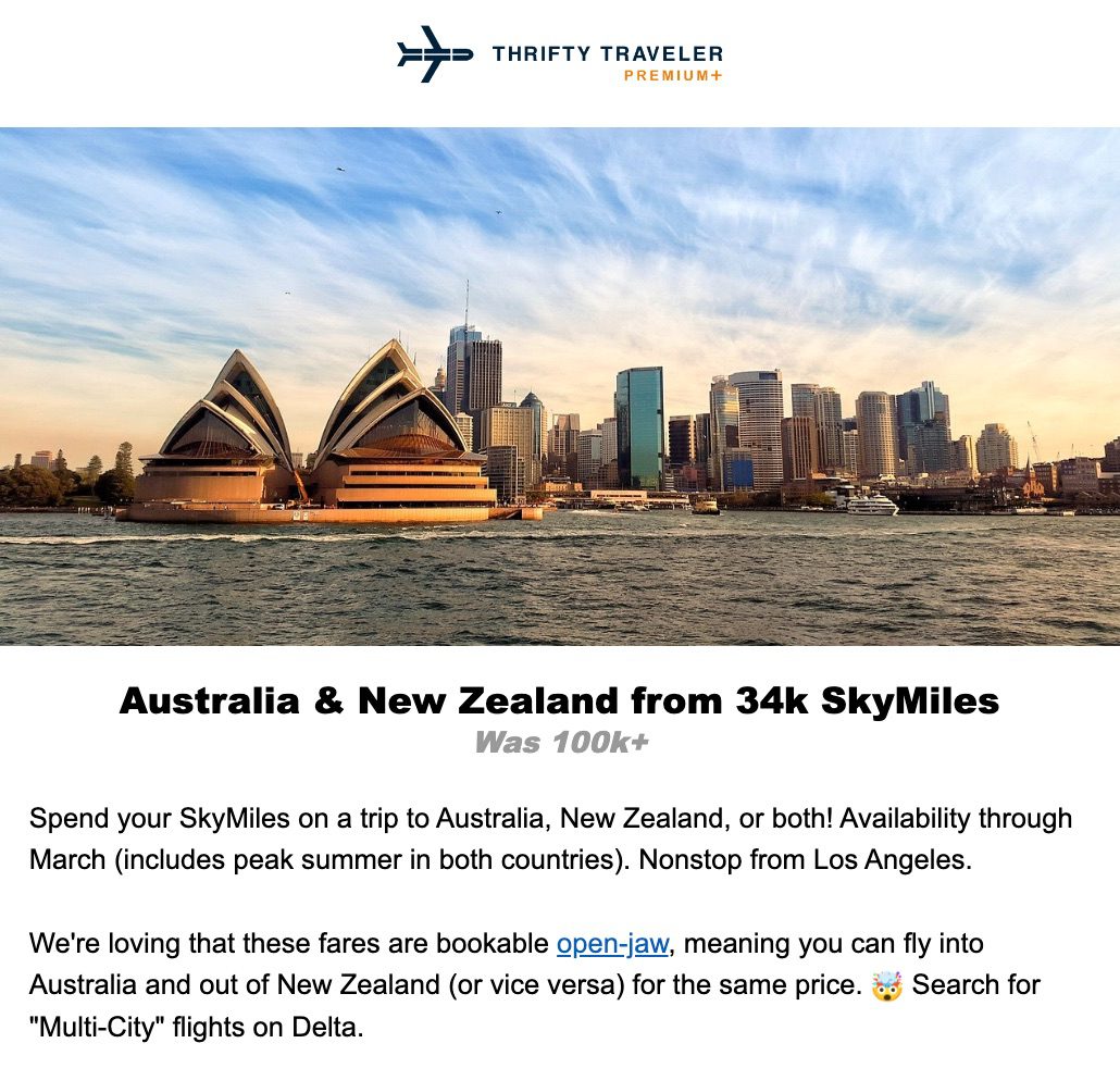 delta skymiles sale australia