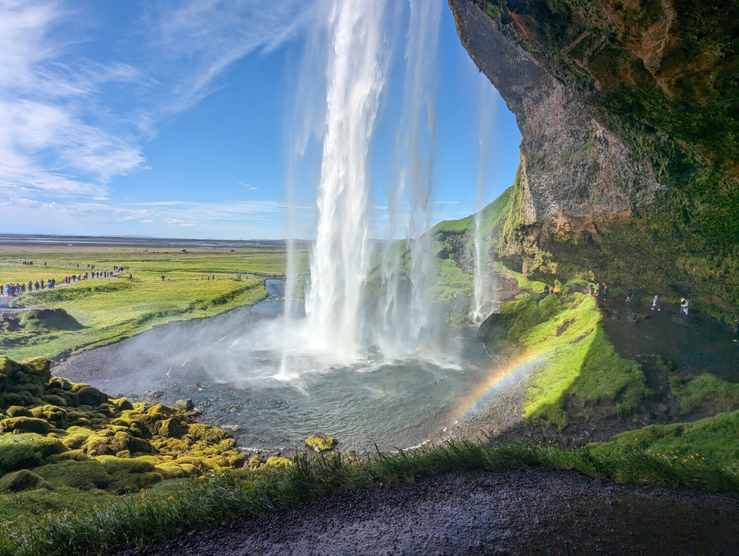 Seljalandfoss waterfall in Iceland
