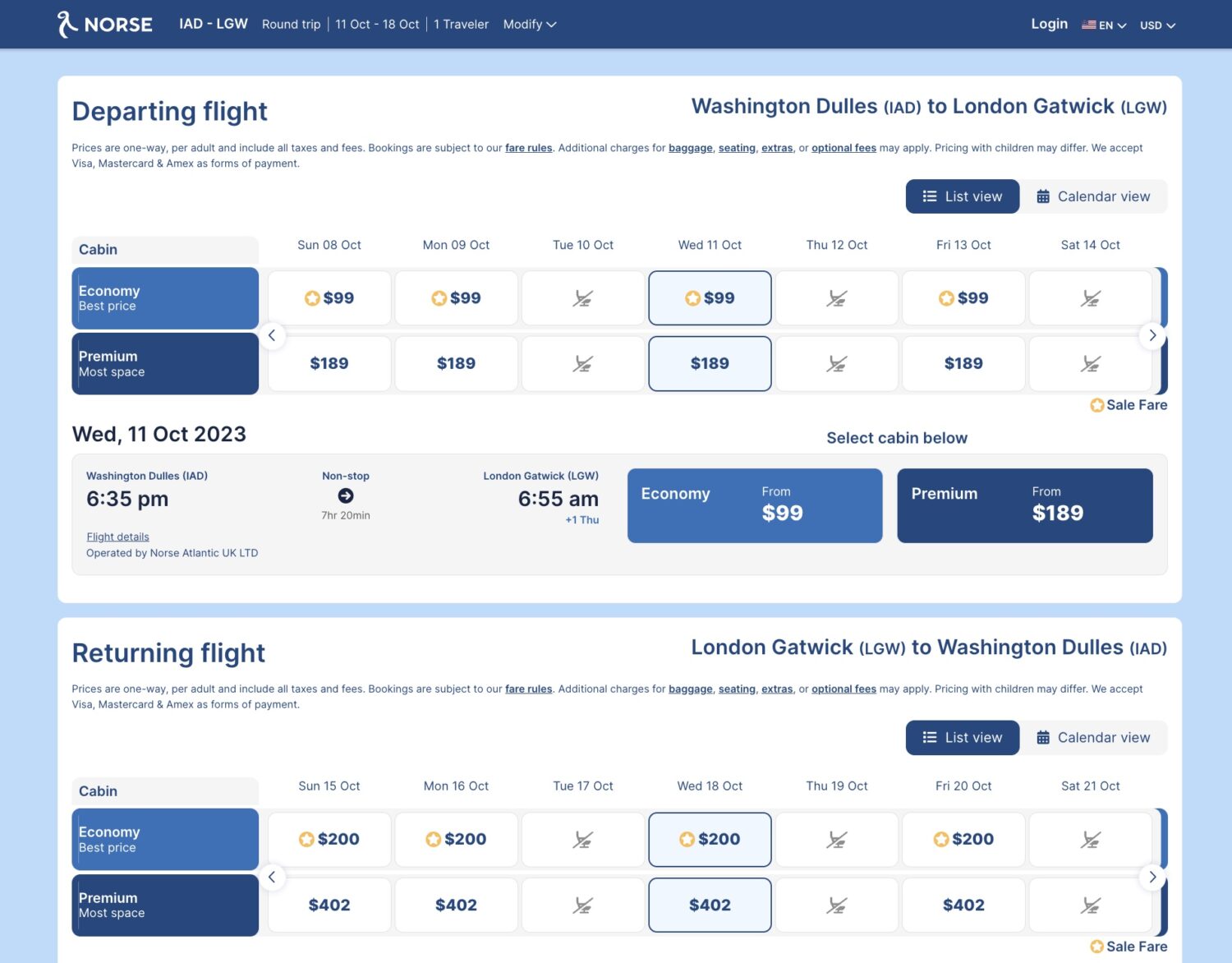 Norse Atlantic search
