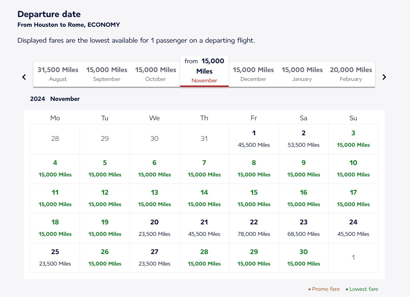 flyingblue promo rewards