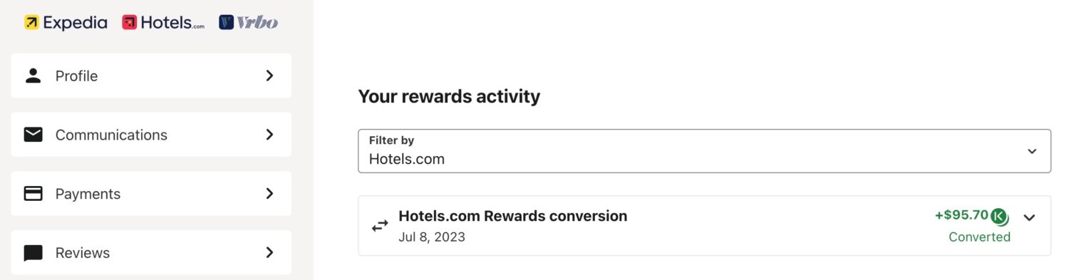 Bummer: Hotels.com Officially Ends 'Stay 10 Nights, Get 1 Free' Program 3 onekeycash hotels dot com
