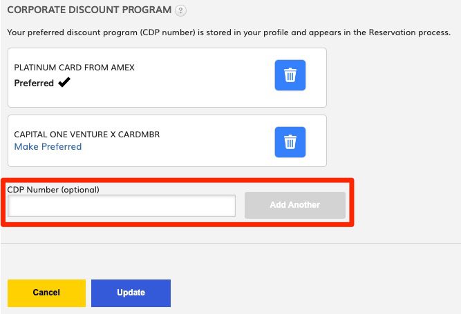 Hertz Corporate Discount Program