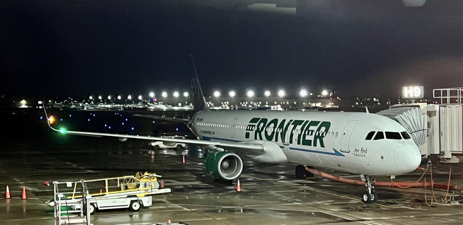 Frontier airplane
