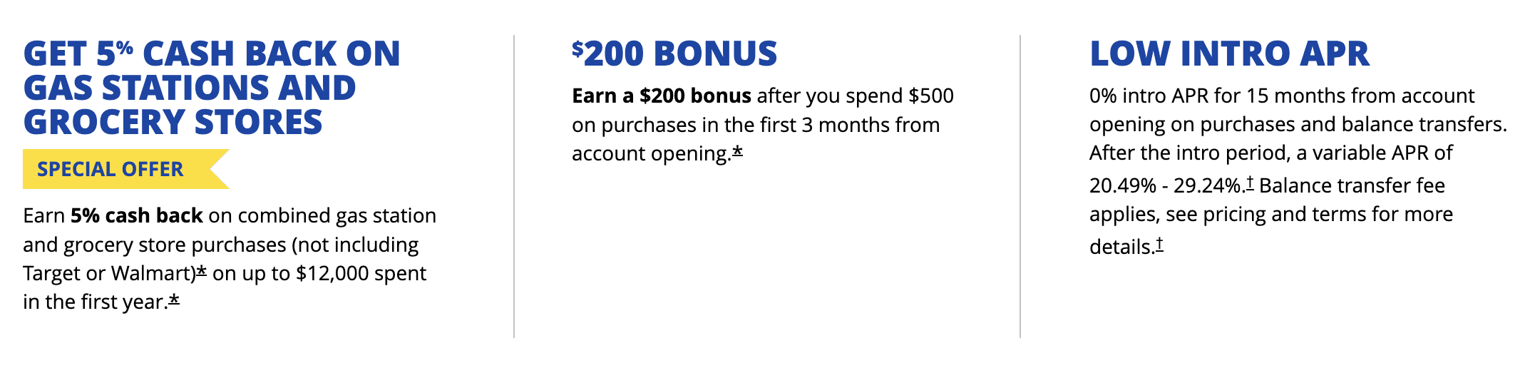 Chase Freedom Unlimited Public Offer