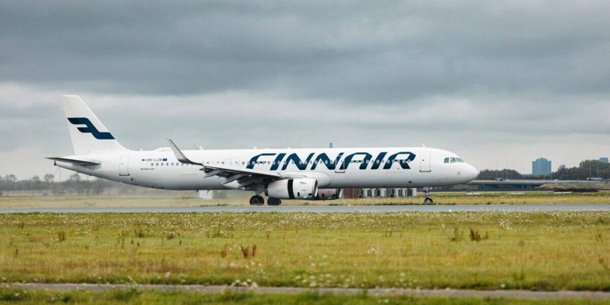 Finnair airplane