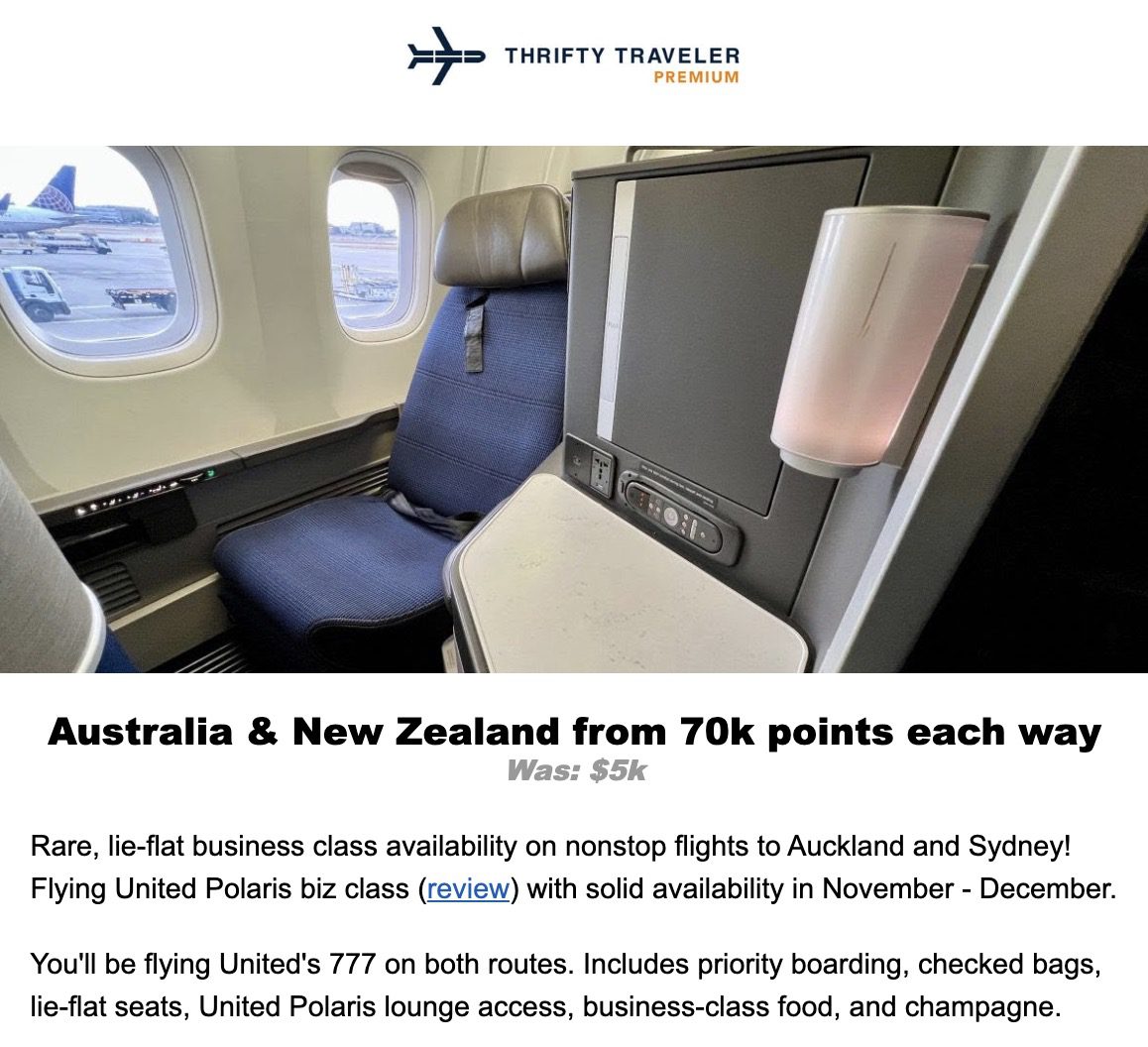 United Polaris deal to Australia and New Zealand