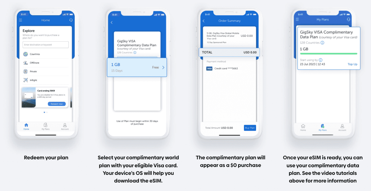 GigSky eSIM Instructions