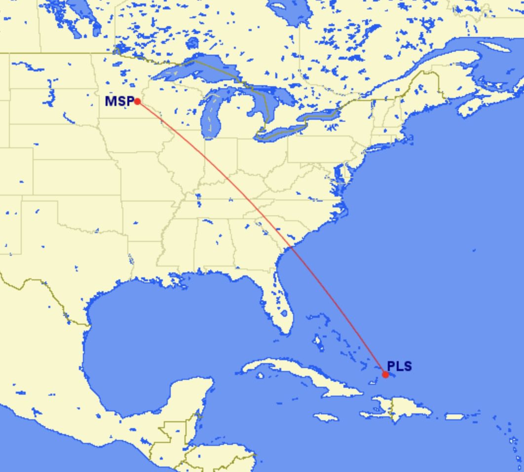 Nonstop to Turks and Caicos