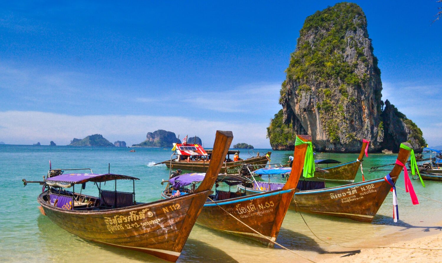 Thailand long boat