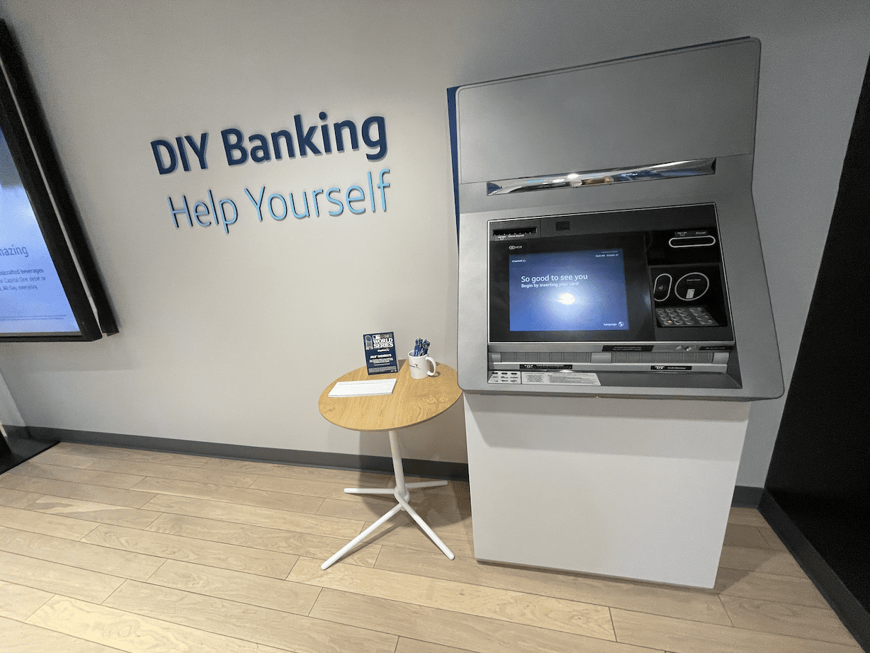 Capital One Café Bellevue location ATM