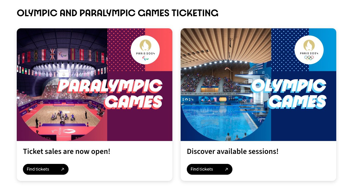 Olympics tickets