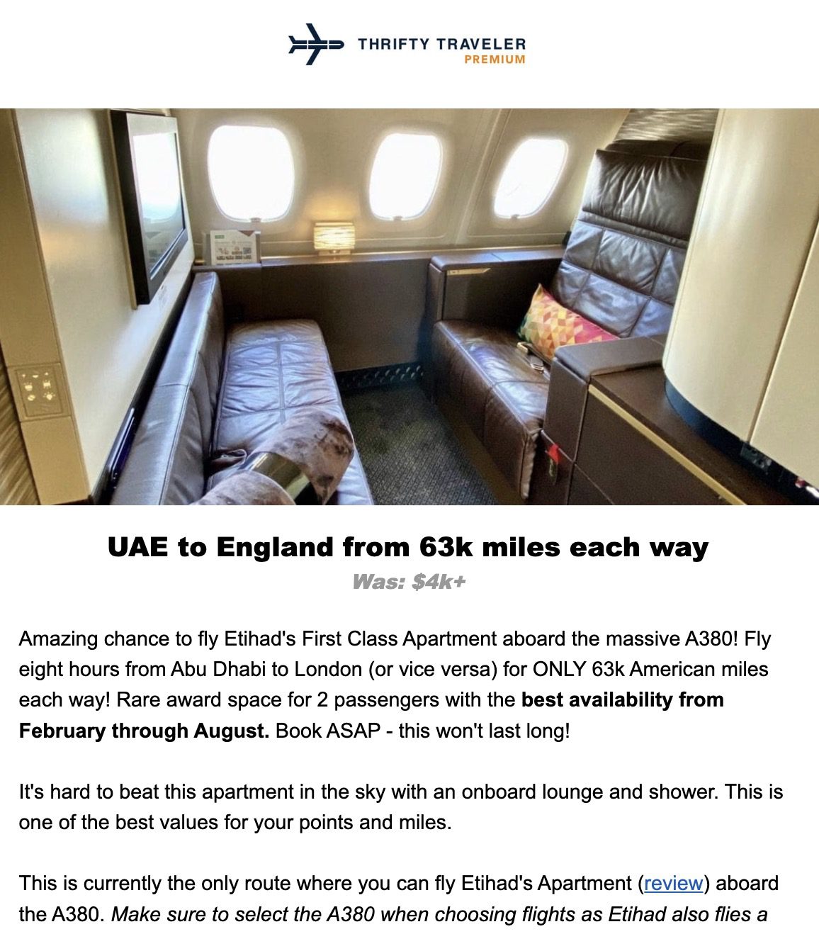 Etihad apartments