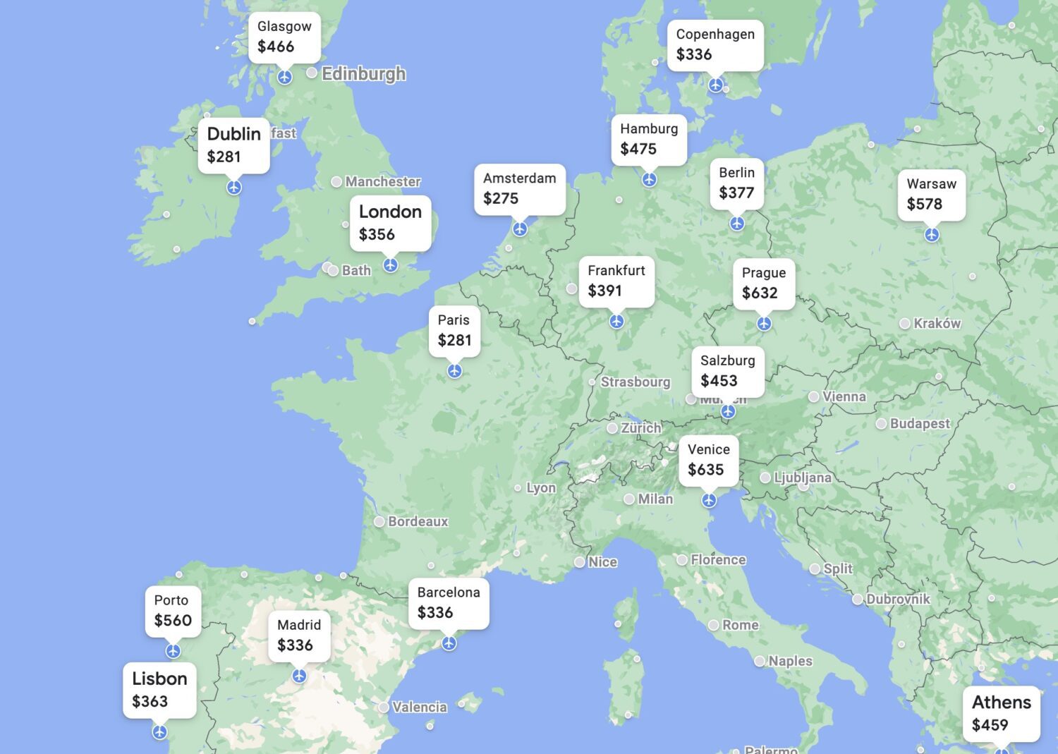 PLAY Europe calendar
