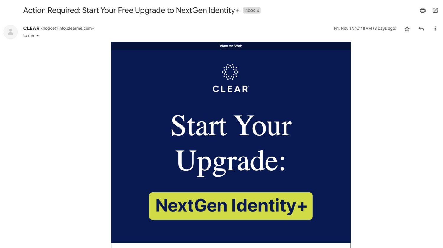 CLEAR NextGen