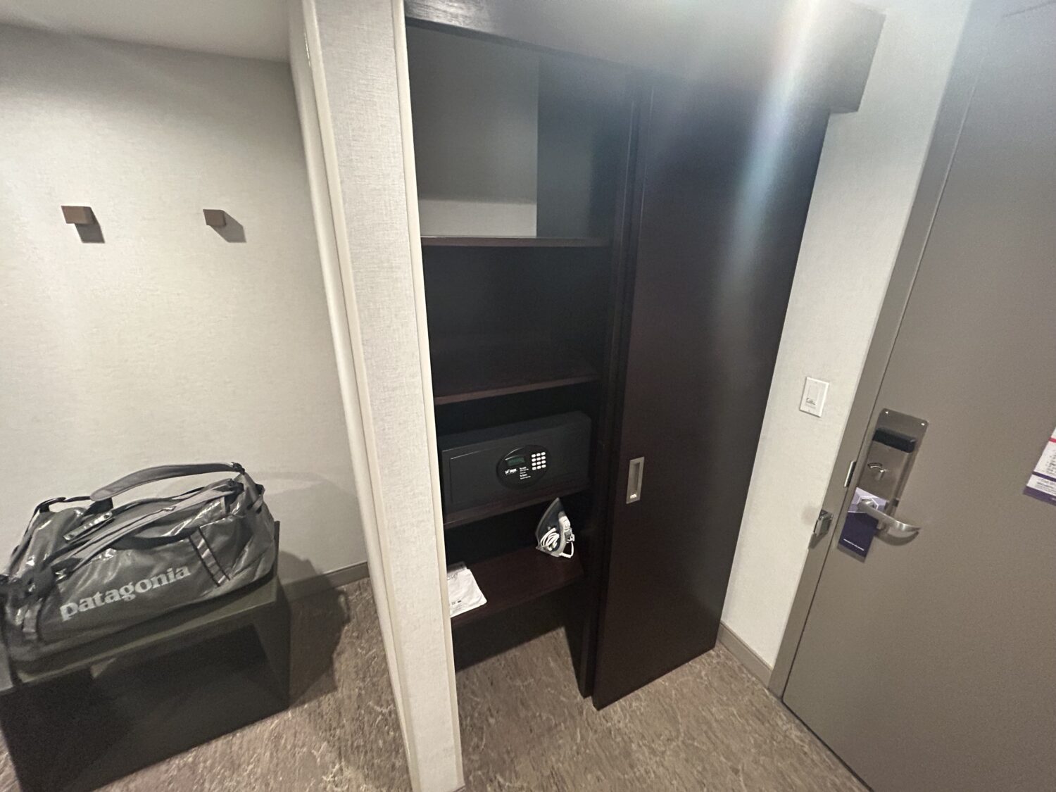 Hyatt Regency closet