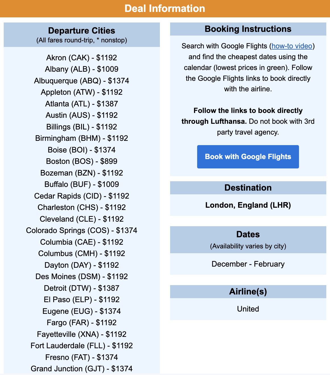 United Polaris mistake fare