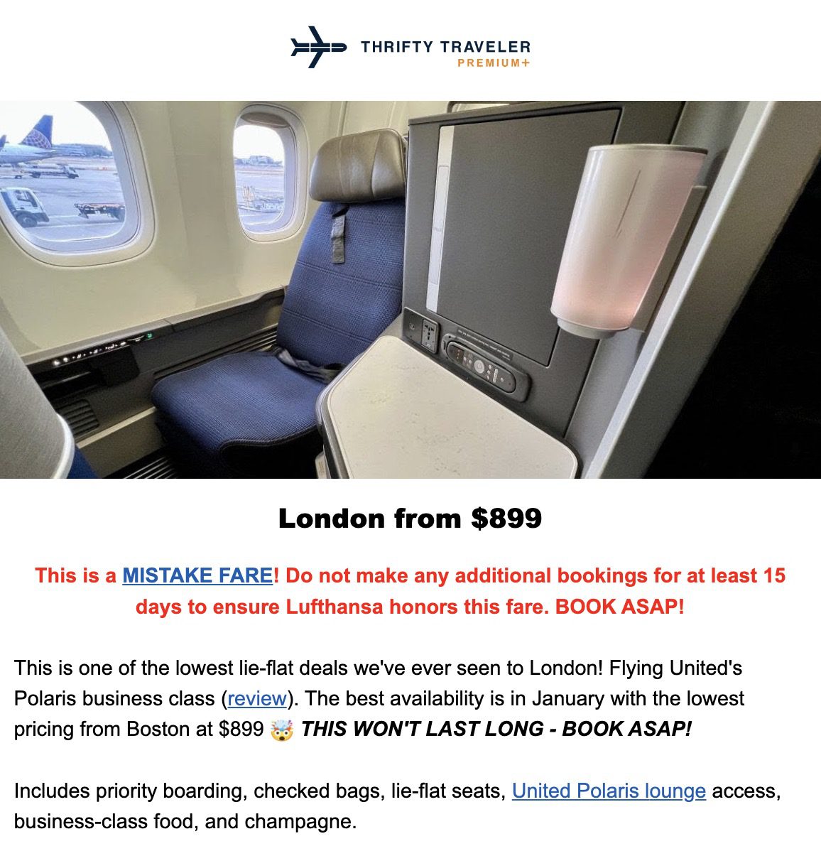 United Polaris mistake fare