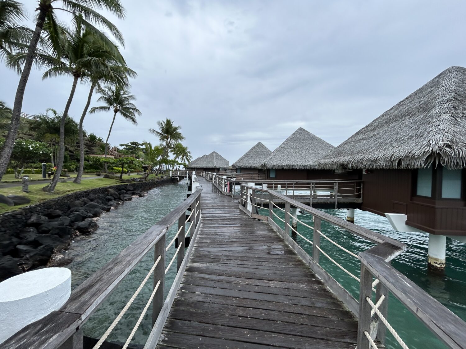 Overwater bungalows