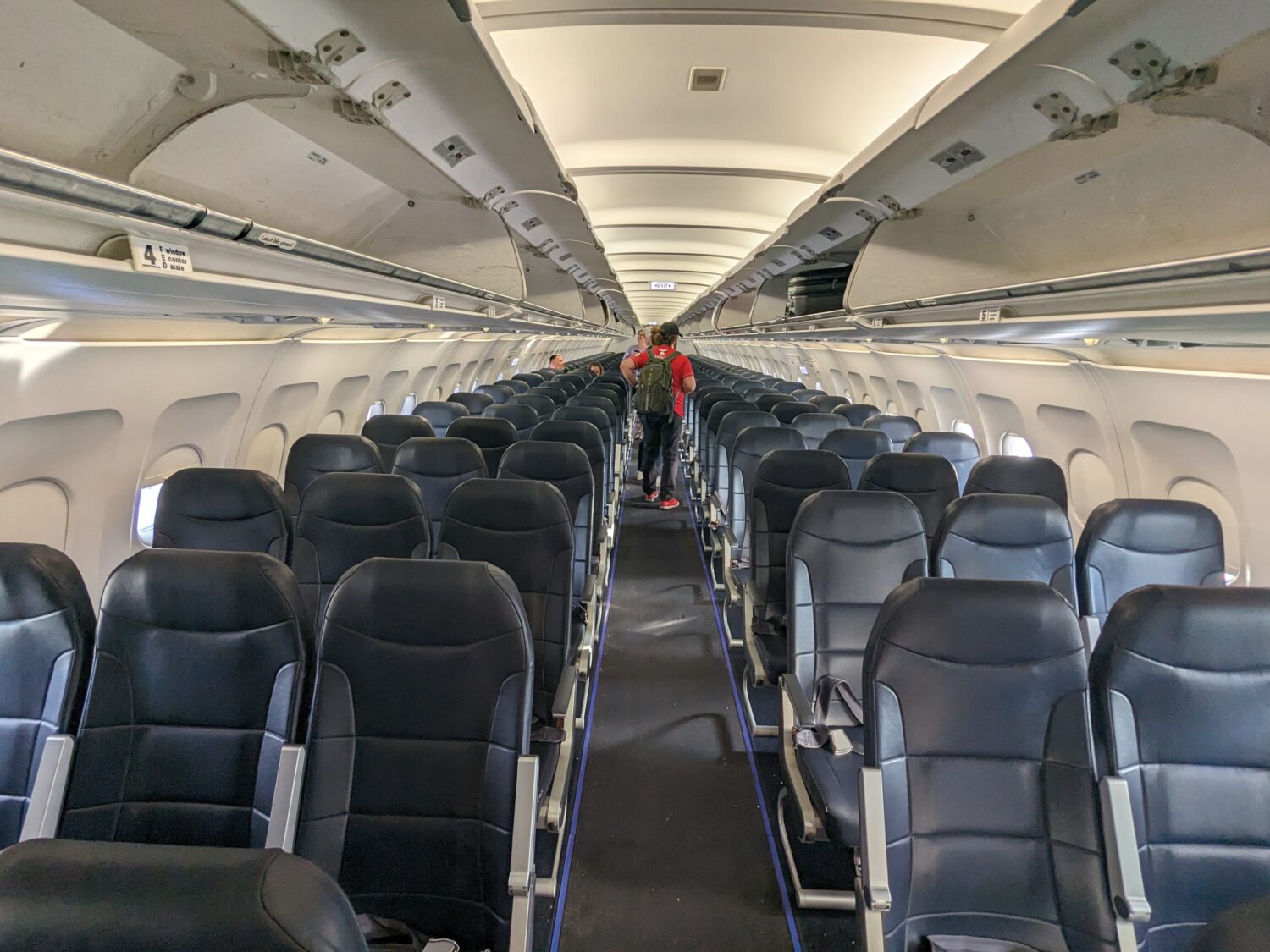 Boarding Allegiant Airlines