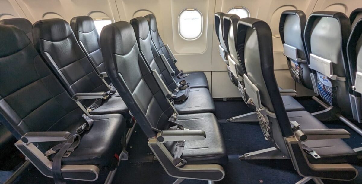 Allegiant Airlines seats