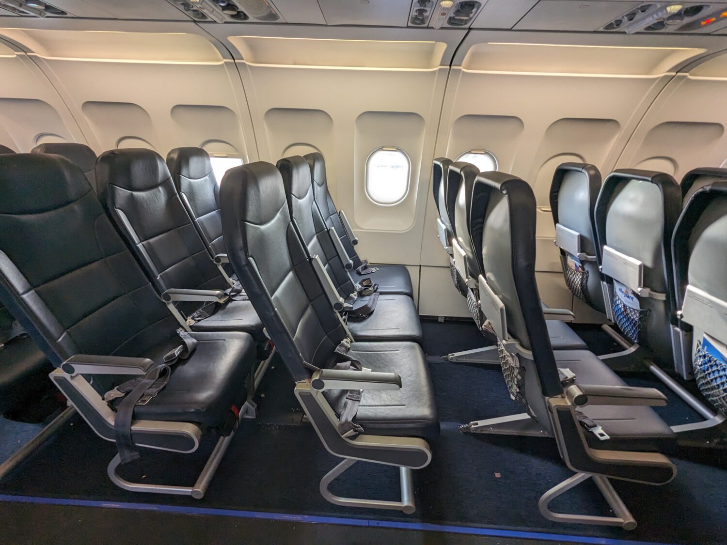 Allegiant Airlines seats