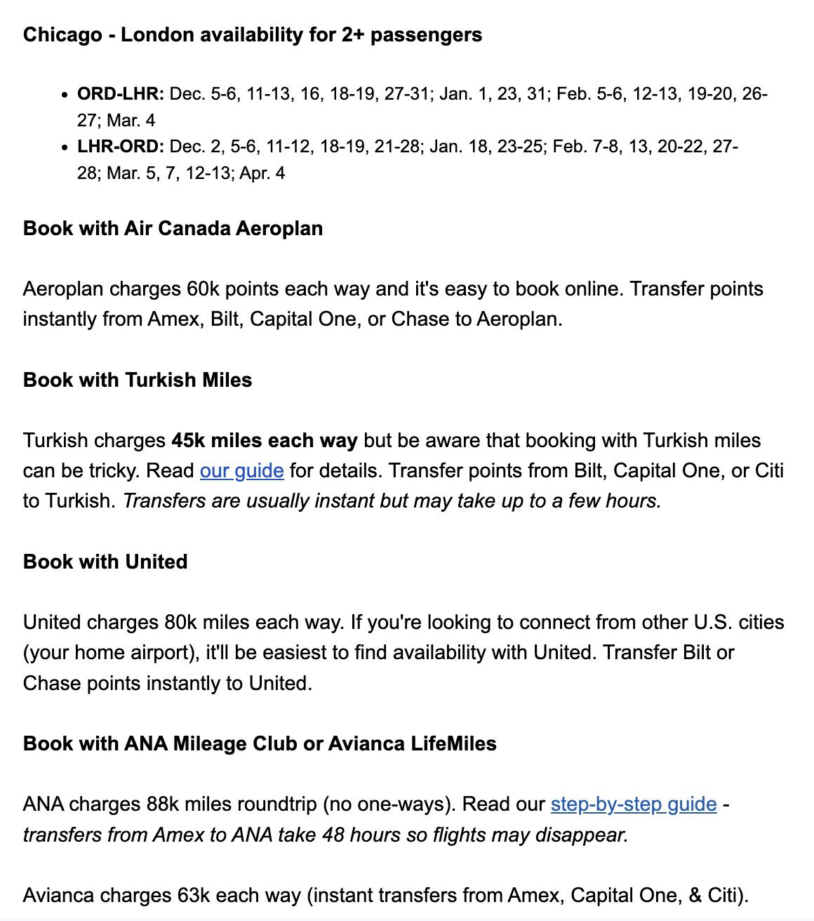 Polaris business class flight deal