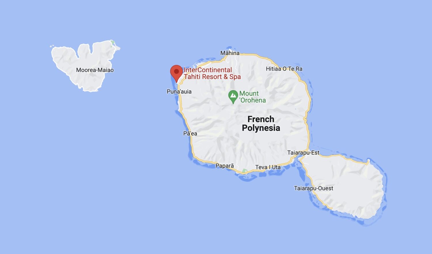 Intercontinental Tahiti French Polynesia
