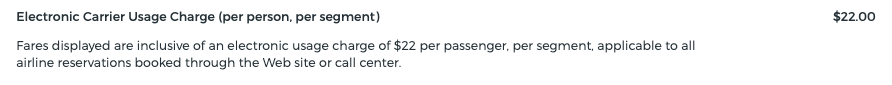 allegiant fee disclosure