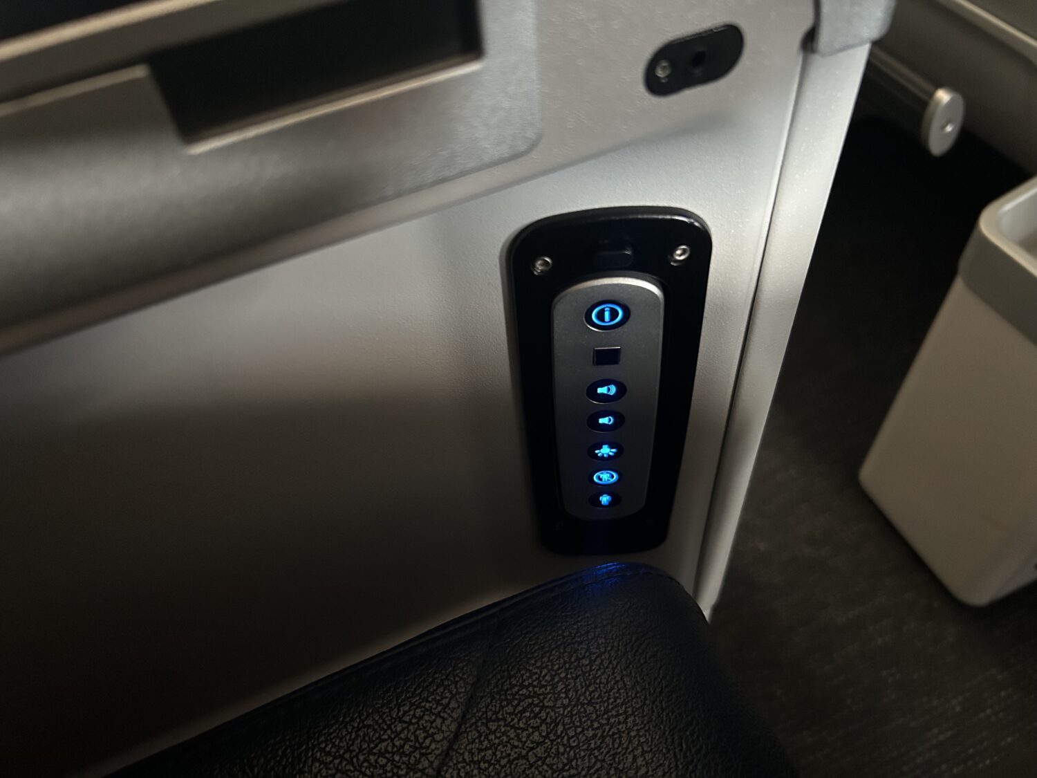 French Bee seat controls