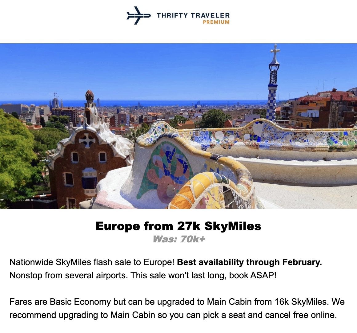 Delta SkyMiles to Europe