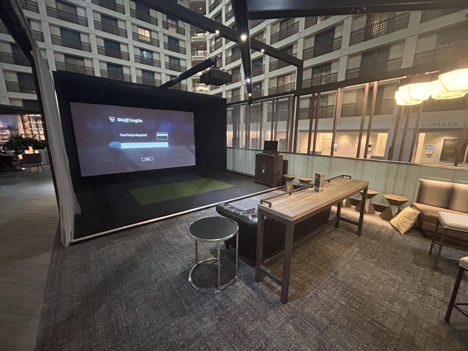 Top Golf Suite Hyatt SFO