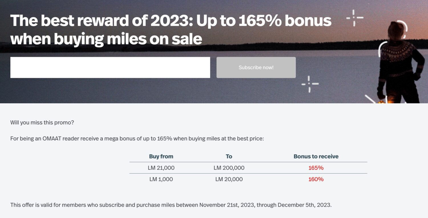 buy lifemiles black friday