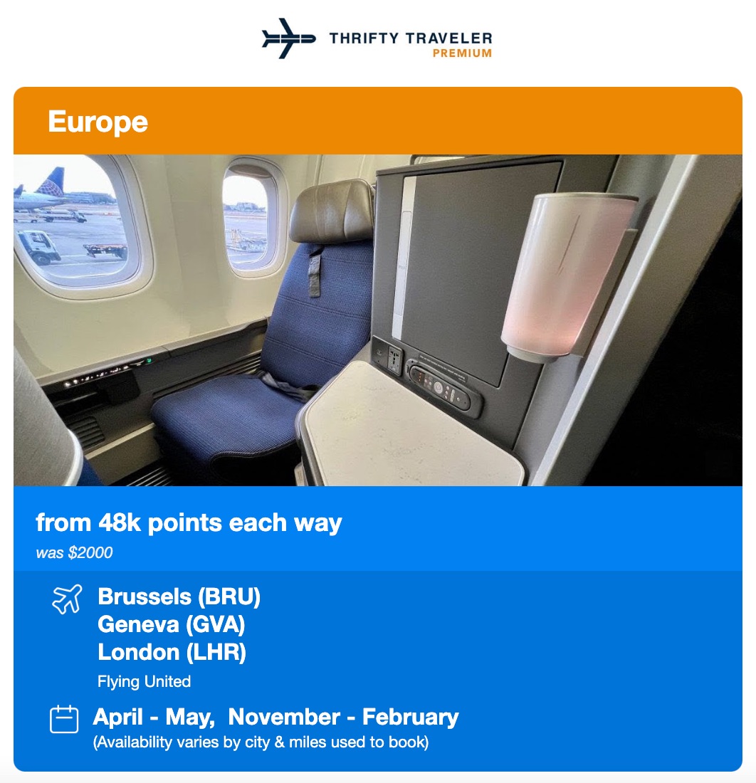 united polaris award alert