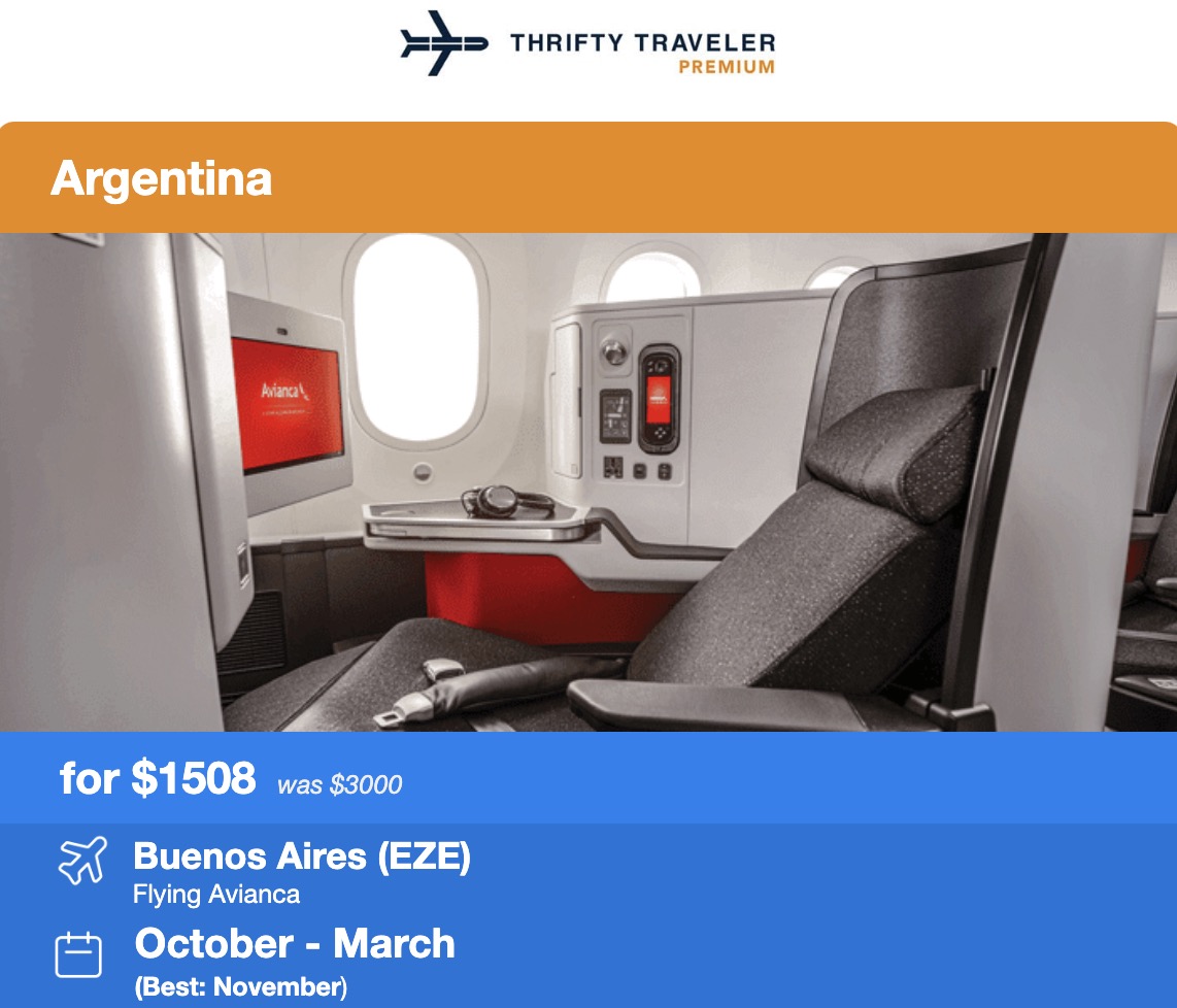 Avianca business class