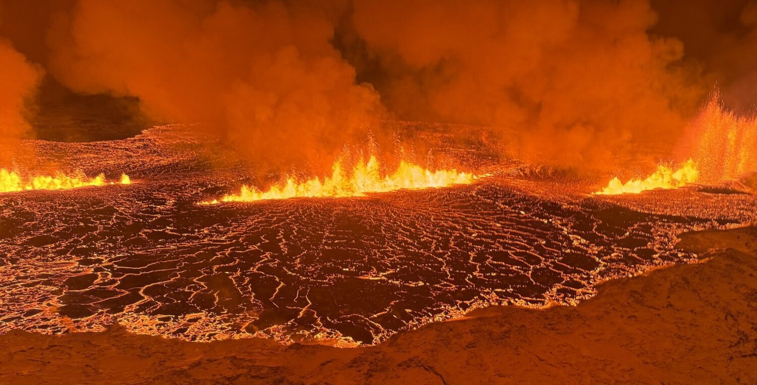 Iceland volcano eruption