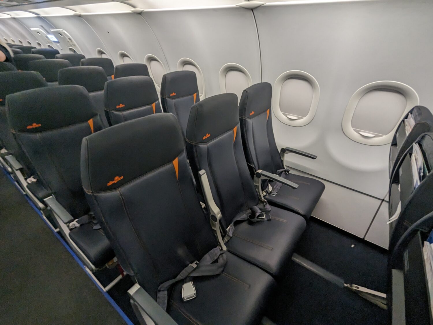 allegiant retrofit cabin