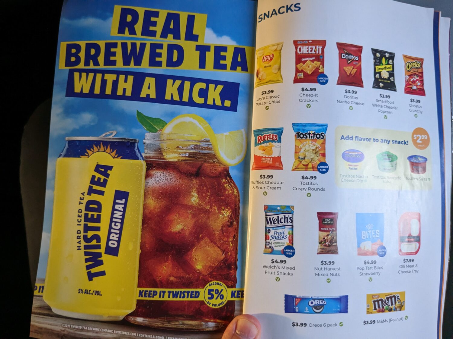 Allegiant buy on board menu