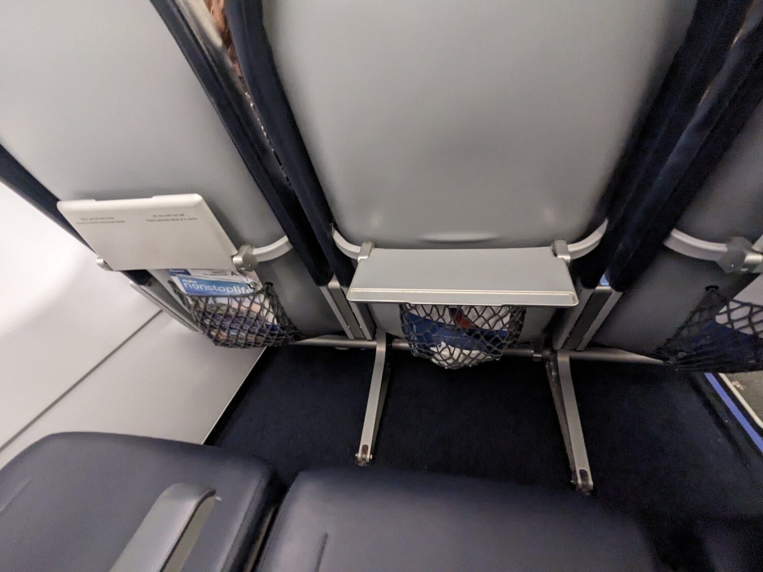 Allegiant Air tray table