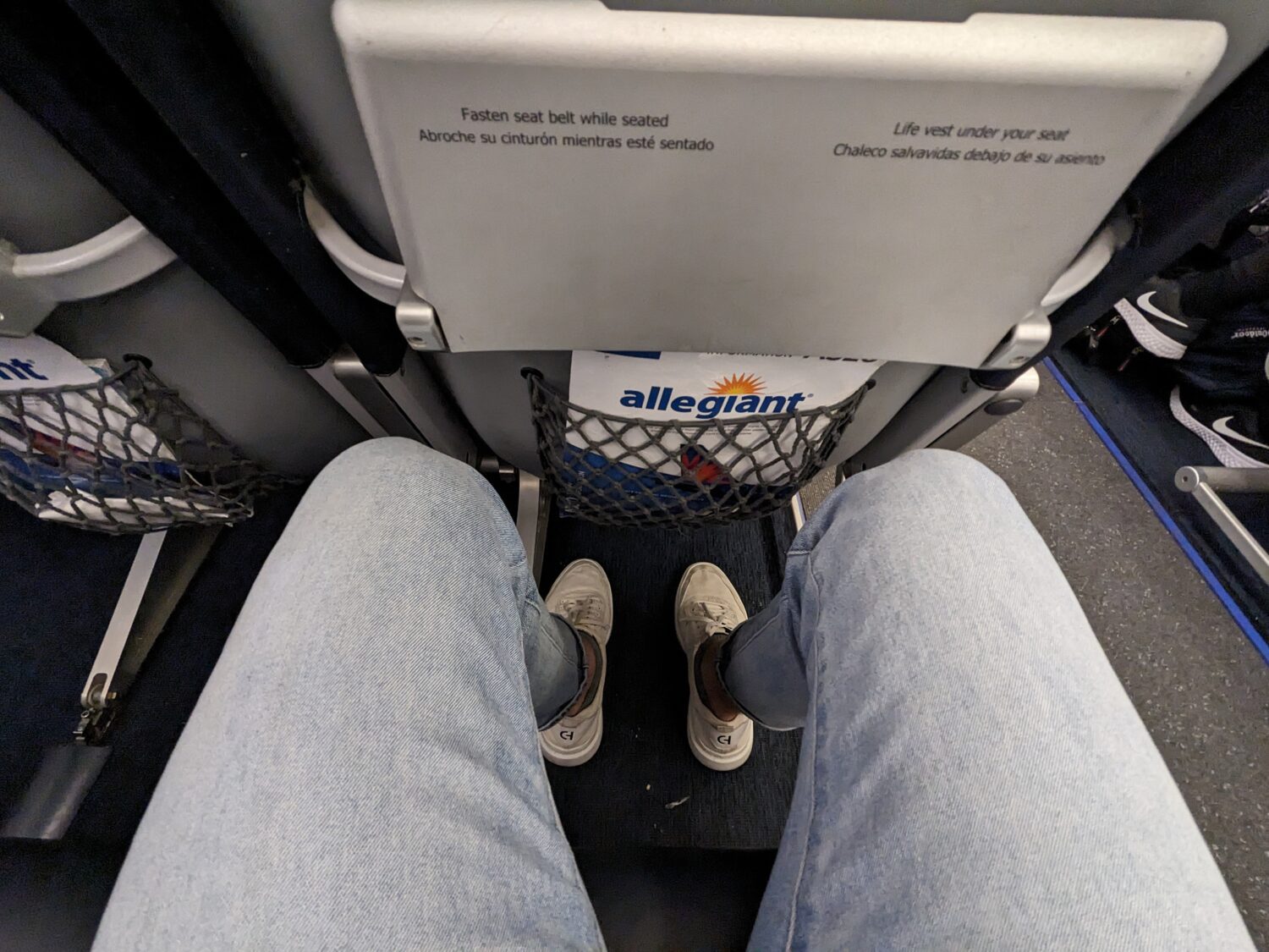 Allegiant seat pitch