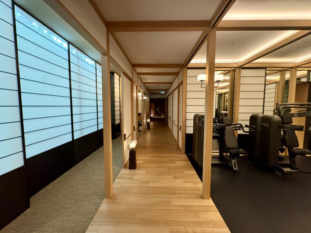 Park Hyatt kyoto fitness center