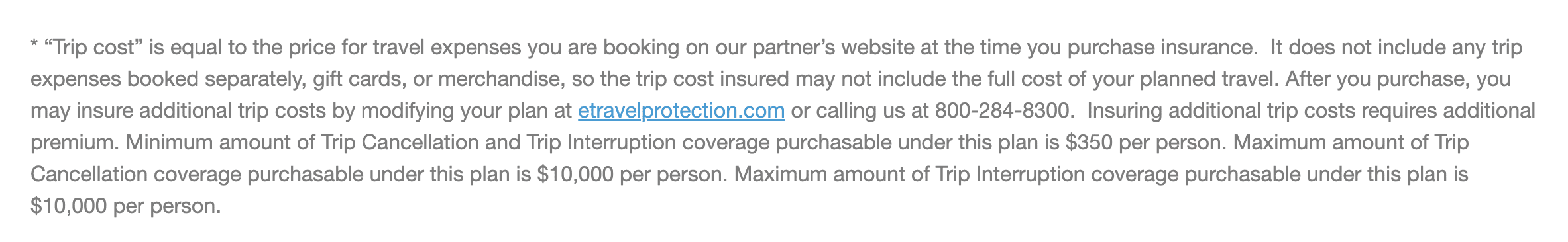 Delta travel insurance policy trip cancellation coverage details