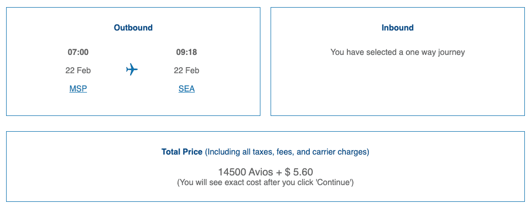 msp - sea ba award on alaska