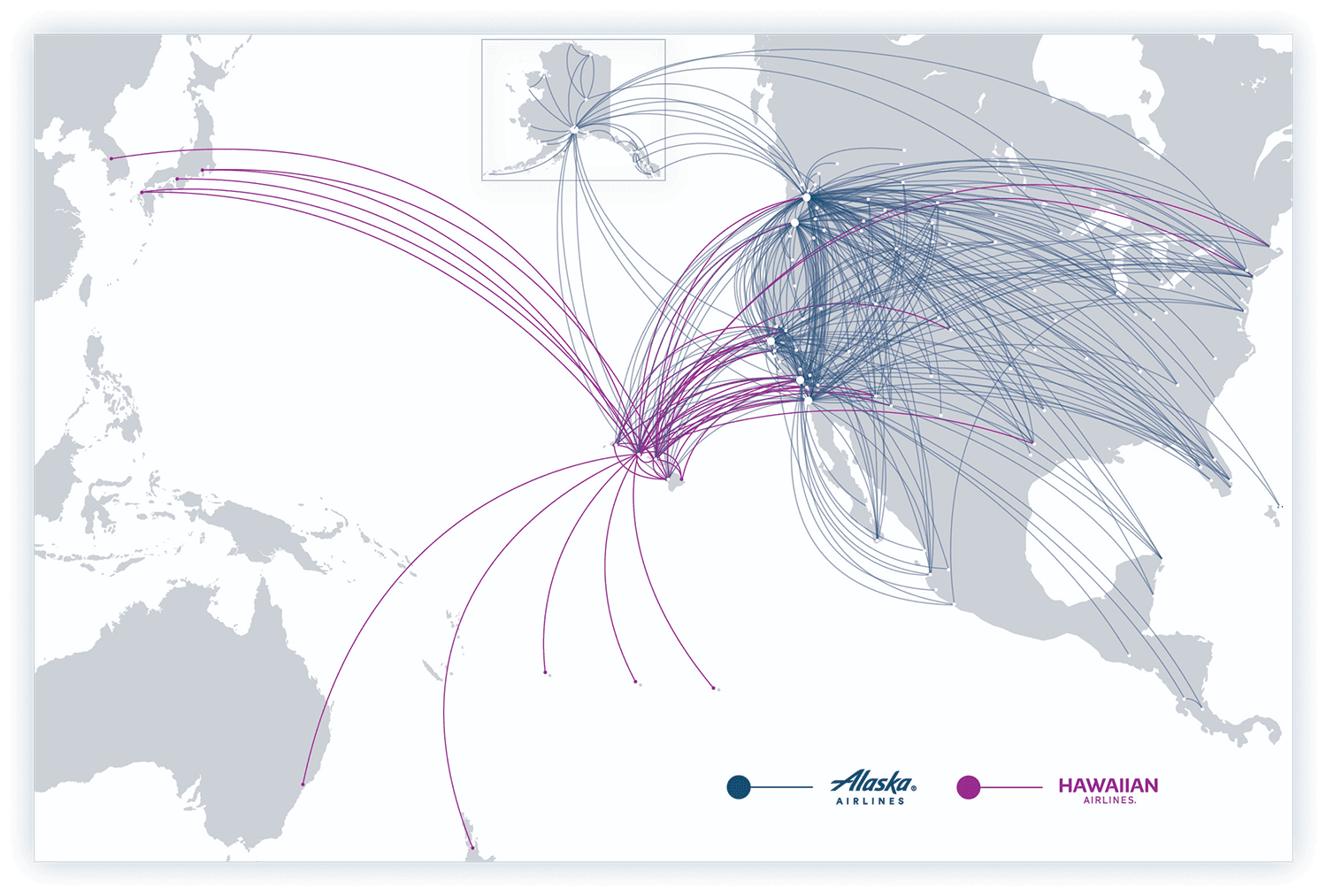 alaska hawaiian route