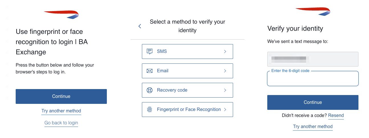 British Airways Qatar log-in combine Avios