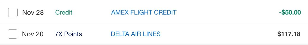 hilton flight credit