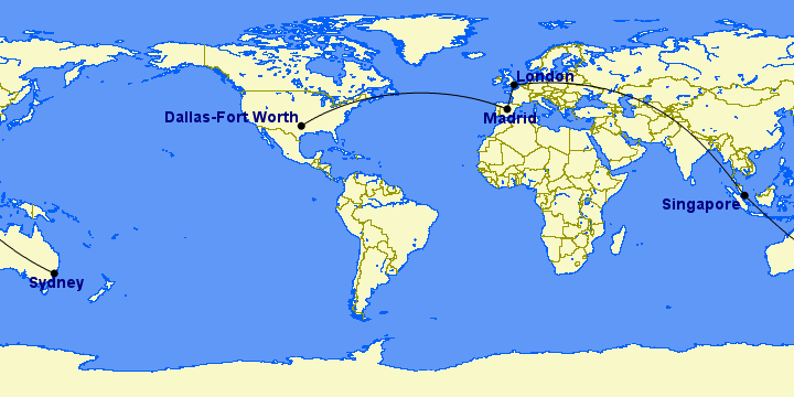 With Changes to Earning Status, Delta Gives the Mileage Run One Last Hurrah 4 mileage run map
